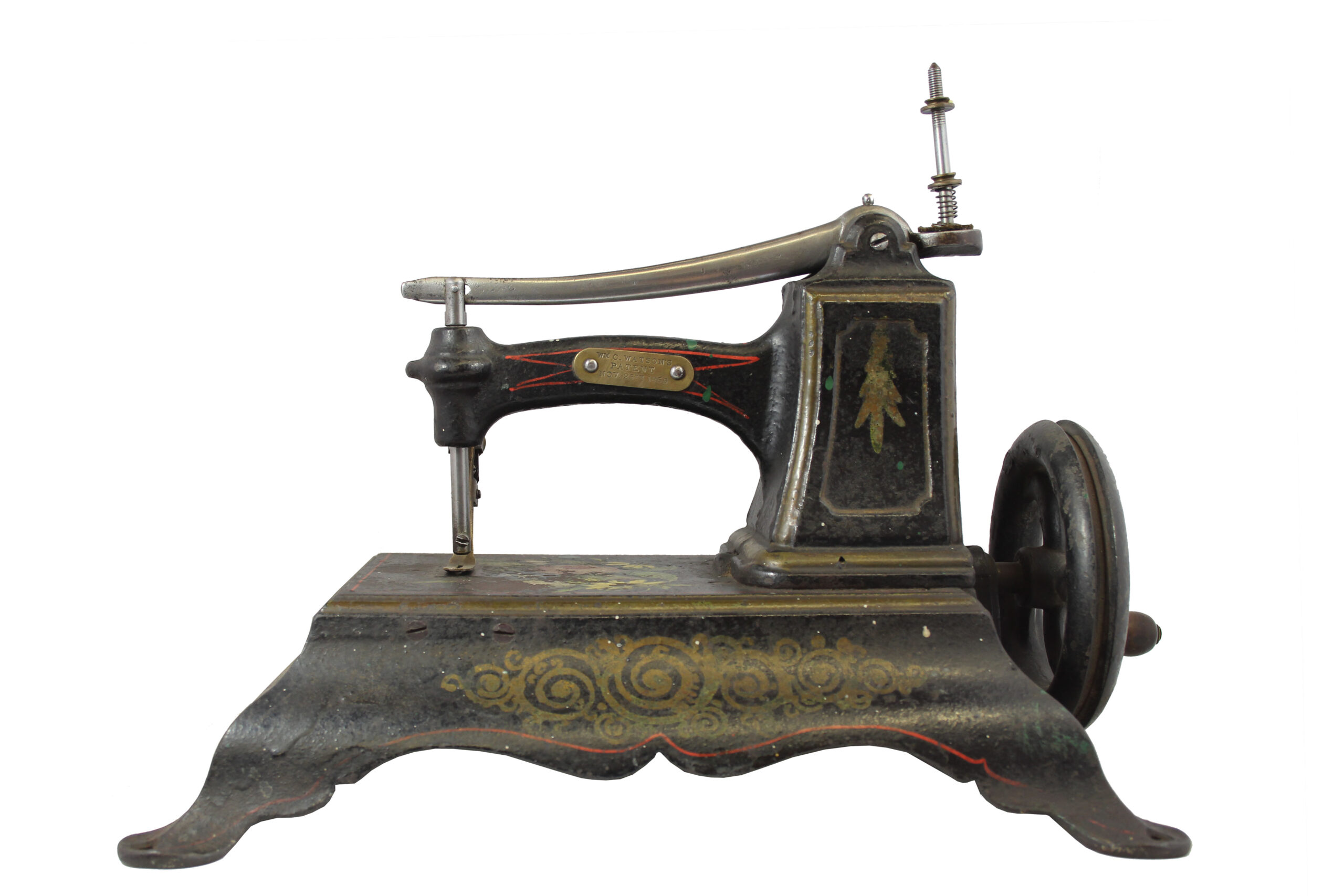 William C Watson antique sewing machine