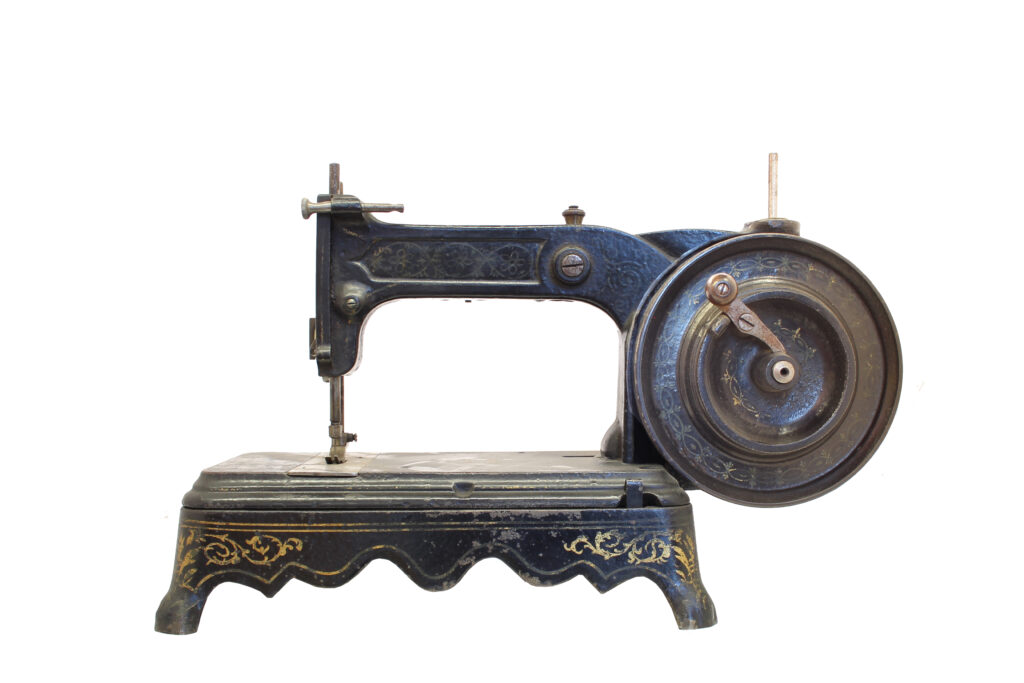 antique sewing machine- old sewing machine-